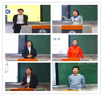 选手比赛现场(文科组决赛)